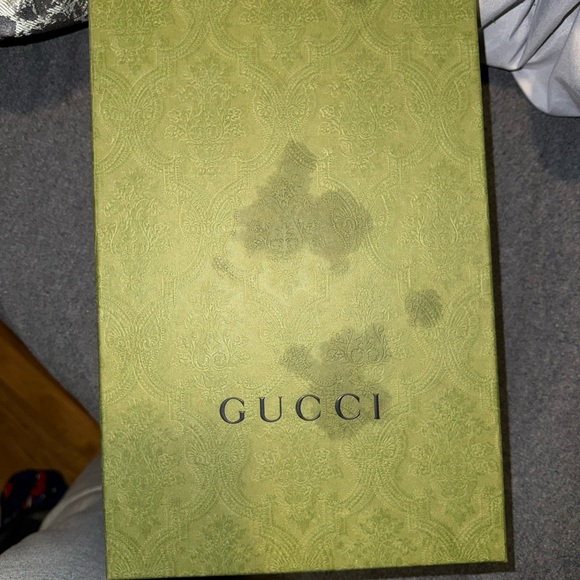 Gucci Monogram Sneakers with Red and Green Accents - Picture 9 of 11